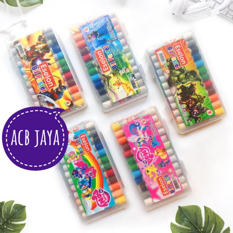 

Krayon Oil Pastel / Krayon set 12 warna Murah