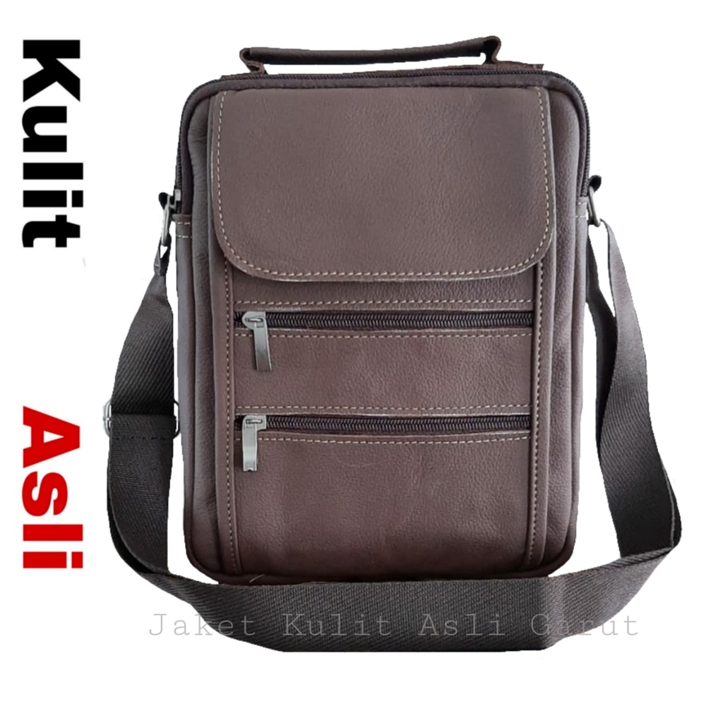 Tas Kulit Asli Tas Selempang Pria Kantor Kondangan Elegant Termurah