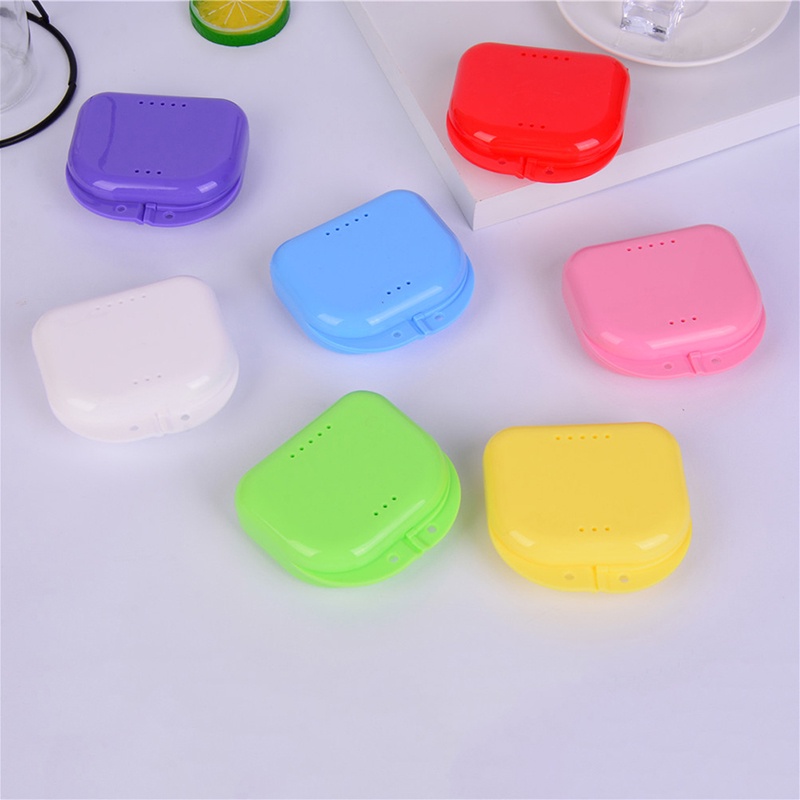 # Kaos T-Shirt Wanita Lengan Pendek Motif Print #1pc Kotak Penyimpanan Ortodontik Gigi