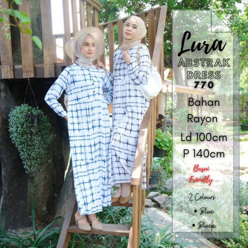 LURA ABSTRAK DRESS