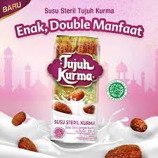 

TUJUH KURMA SUSU STERIL KALENG 200 ML / MINUMAN KESEHATAN / SUSU ENAK MURAH