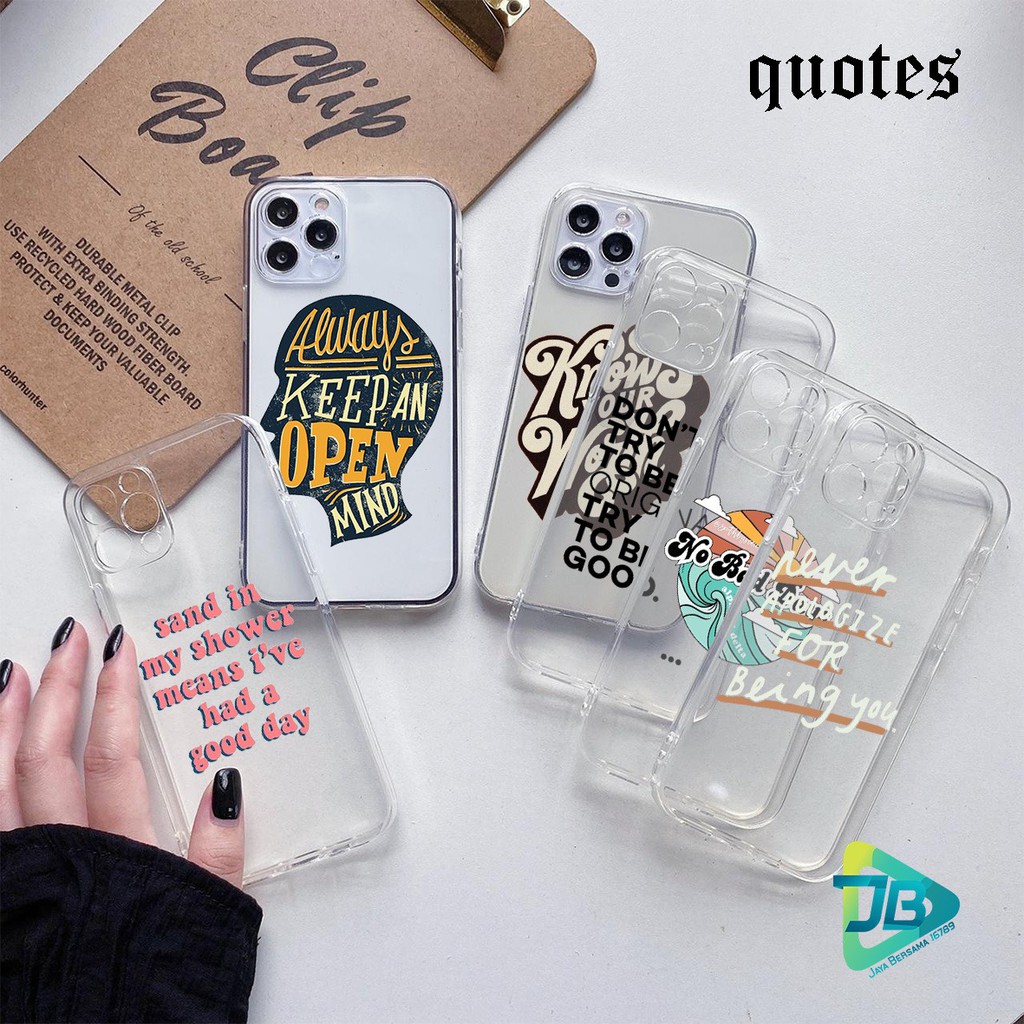 SOFTCASE BENING QUOTES INFINIX NOTE 8 HOT 9 PLAY X680 X682 10 LITE JB4252