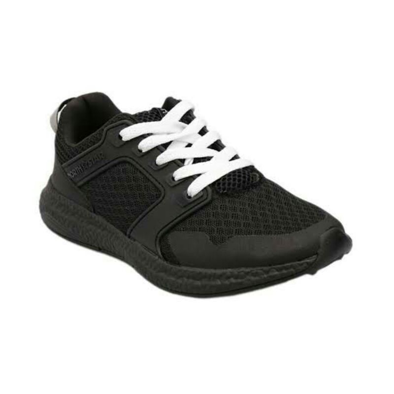 Bata Northstar sepatu sekolah hitam