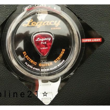 ♙ Senar Electric LEGACY A506 / Senar gitar listrik Legacy A506 ☁