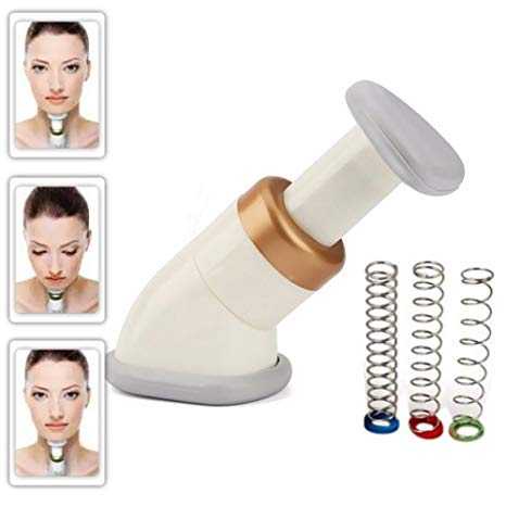 Alat Pijat muka wajah Penghilang Lemak Dagu Rahang Massage setrika wajah Double Chin Removal Beauty Device Neck Slimmer Neckline Exerciser Chin Jaw Body Massager Reduce Wrinkle Face Lift Skin Care Tool