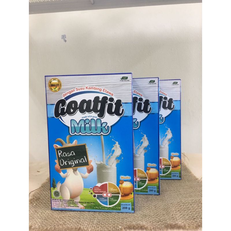 

Goatfit Susu Kambing Plus Royal Jelly Original