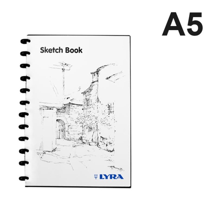 

Sketsagambar- Lyra Skecth Book Ukuran A5 -Buku-Gambar-Sketsa.