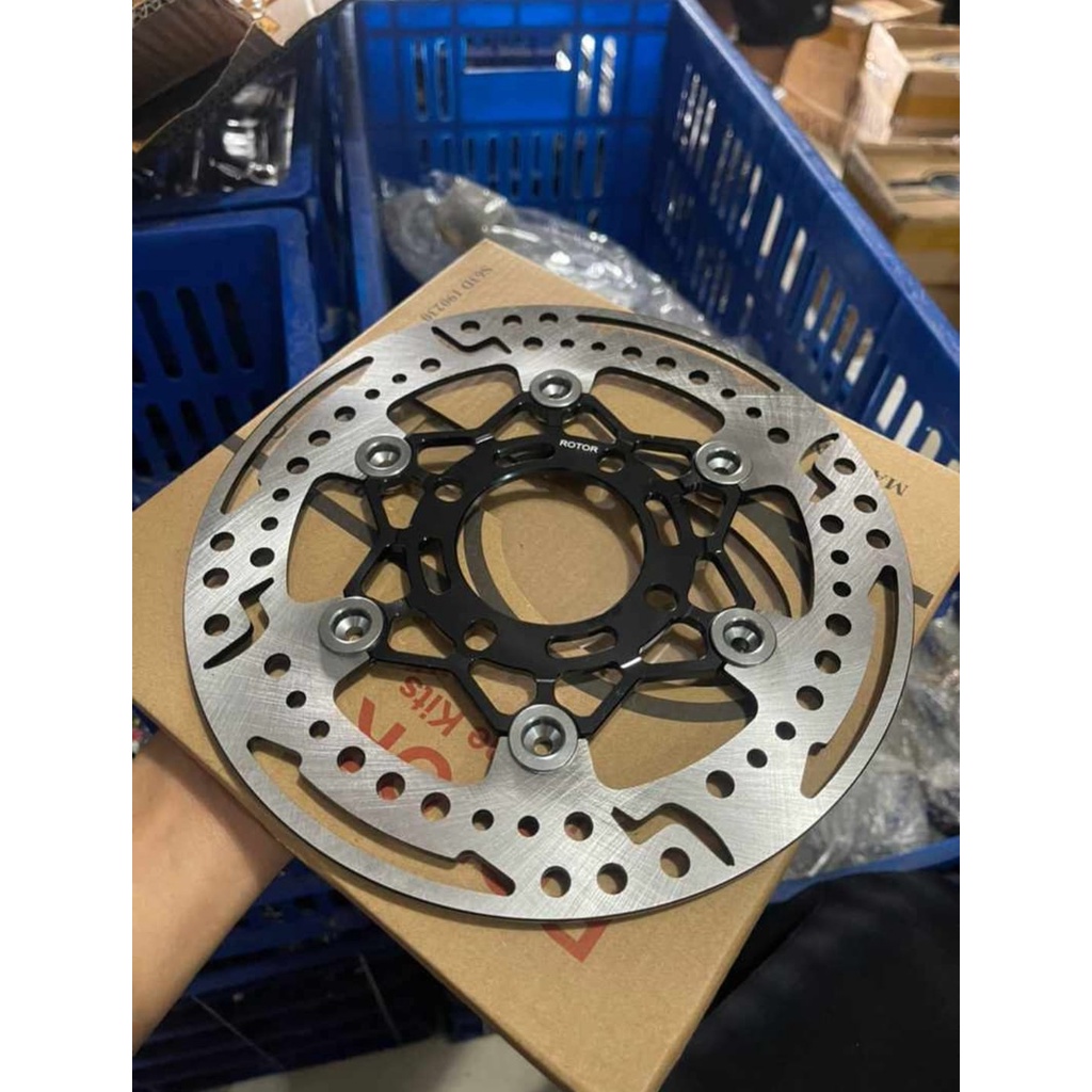 disc disk piringan cakram depan ROTOR 3 DIMENSI  220MM beat Vario Mio Scoopy MX F1Zr jupiter