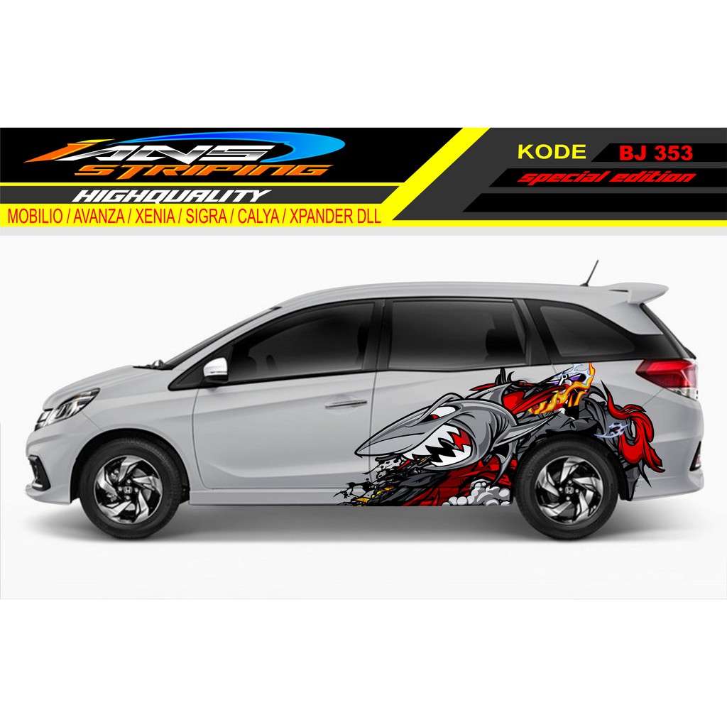 DECAL STICKER MOBIL MOBILIO / STIKER MOBILIO / DECAL STIKER MOBIL / STIKER MOBIL