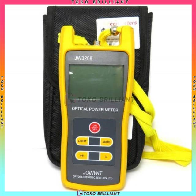 [BISA COD] OPTICAL POWER METER JOINWIT JW3208C MURAHH Fiber Optik Tester FO Konektor SC FC ST LC