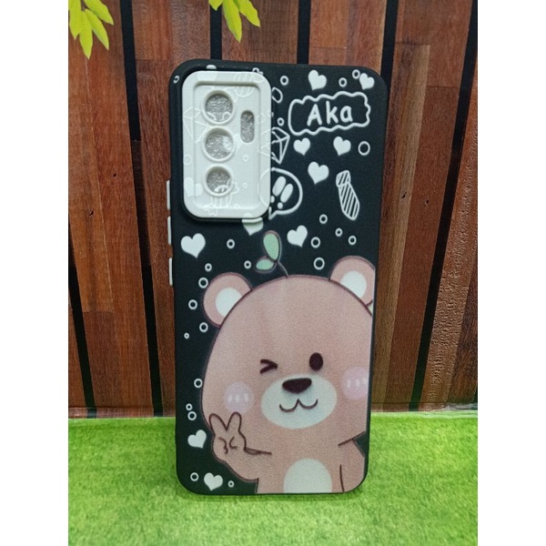 Softcase Bear Loppe Cuttes Nalle Sam A72,Sam A52 4G,Sam A20,Oppo F11,Oppo A92020,Vivo V23E