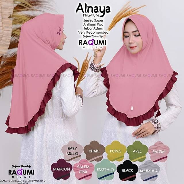 HIJAB INSTANT ALNAYA / LUNAYA ORI DG