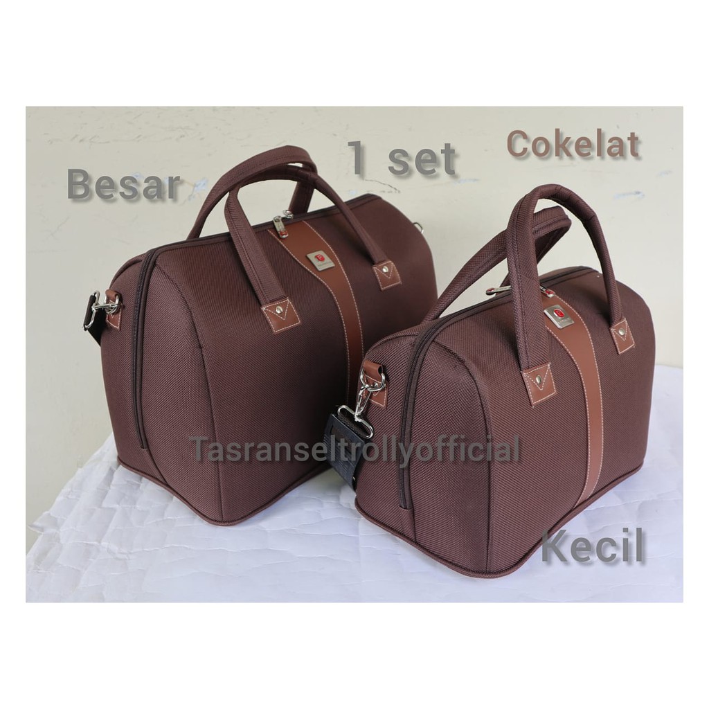 Tas Pakaian untuk wanita Polo Interclub 1set besar&amp;kecil 100%original