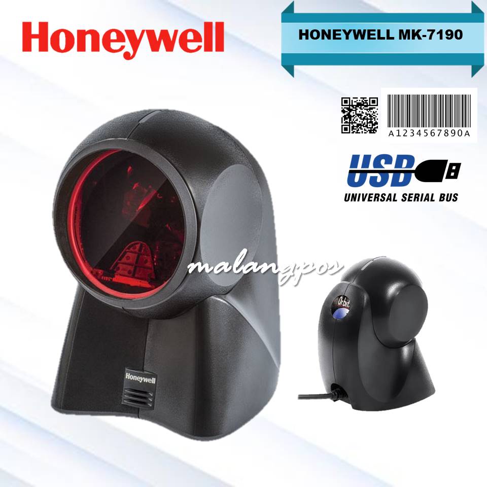 HONEYWELL BARCODE SCANNER OMNI ORBIT MK7190G MK 7190 MK 7190G 1D 2D