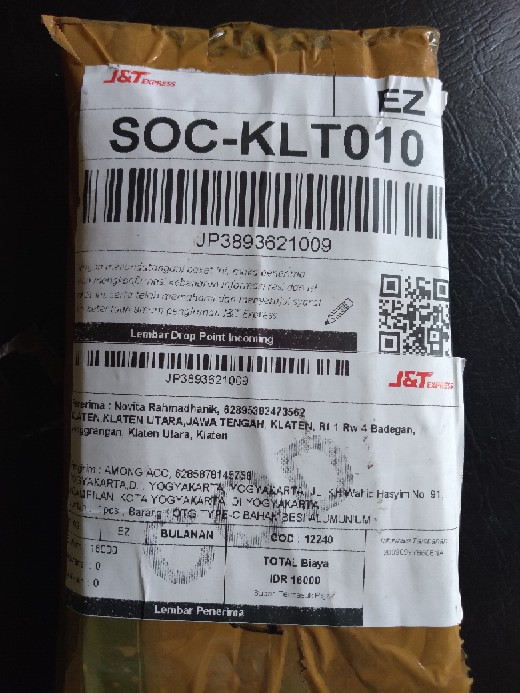 Otg Type-c Bahan Besi Alumunium + Packing