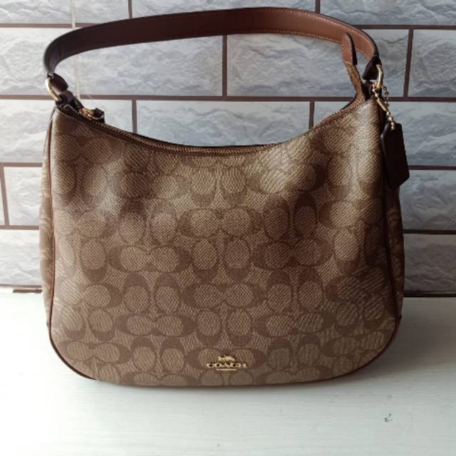 TAS WANITA COACH ORIGINAL COACH F29209 SHOULDER BAG SADDLE PVC