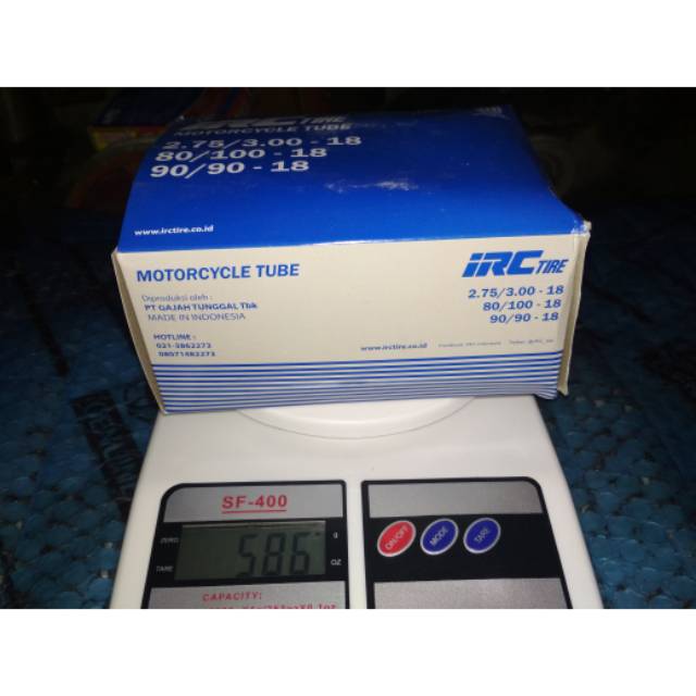 Ban dalam IRC 275/300 ring 18