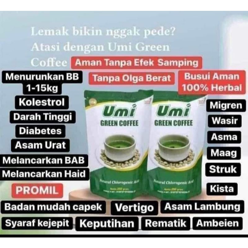 UMI GREEN COFFEE