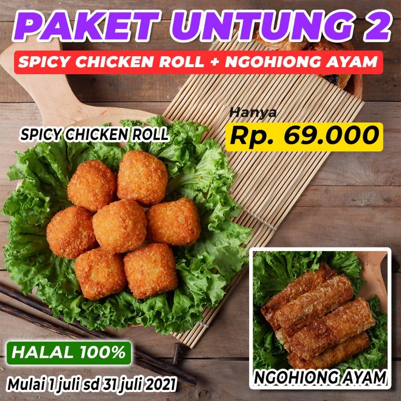 

SPICY CHICKEN + NGOHIONG PROMO JULI 2021