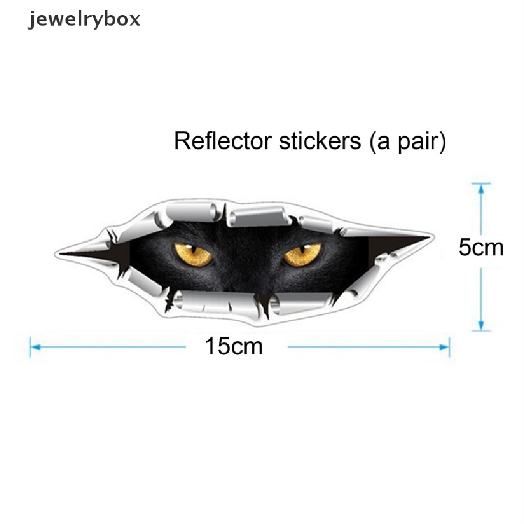 Stiker Mata Kucing Mengintip 3d Untuk Mobil
