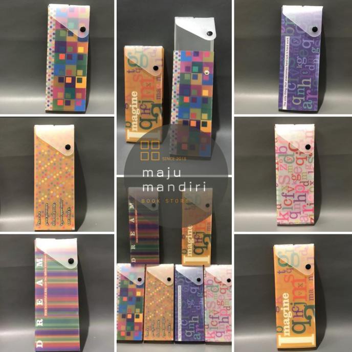 

KOTAK PENSIL / TEMPAT PENSIL MOTIF RANDOM