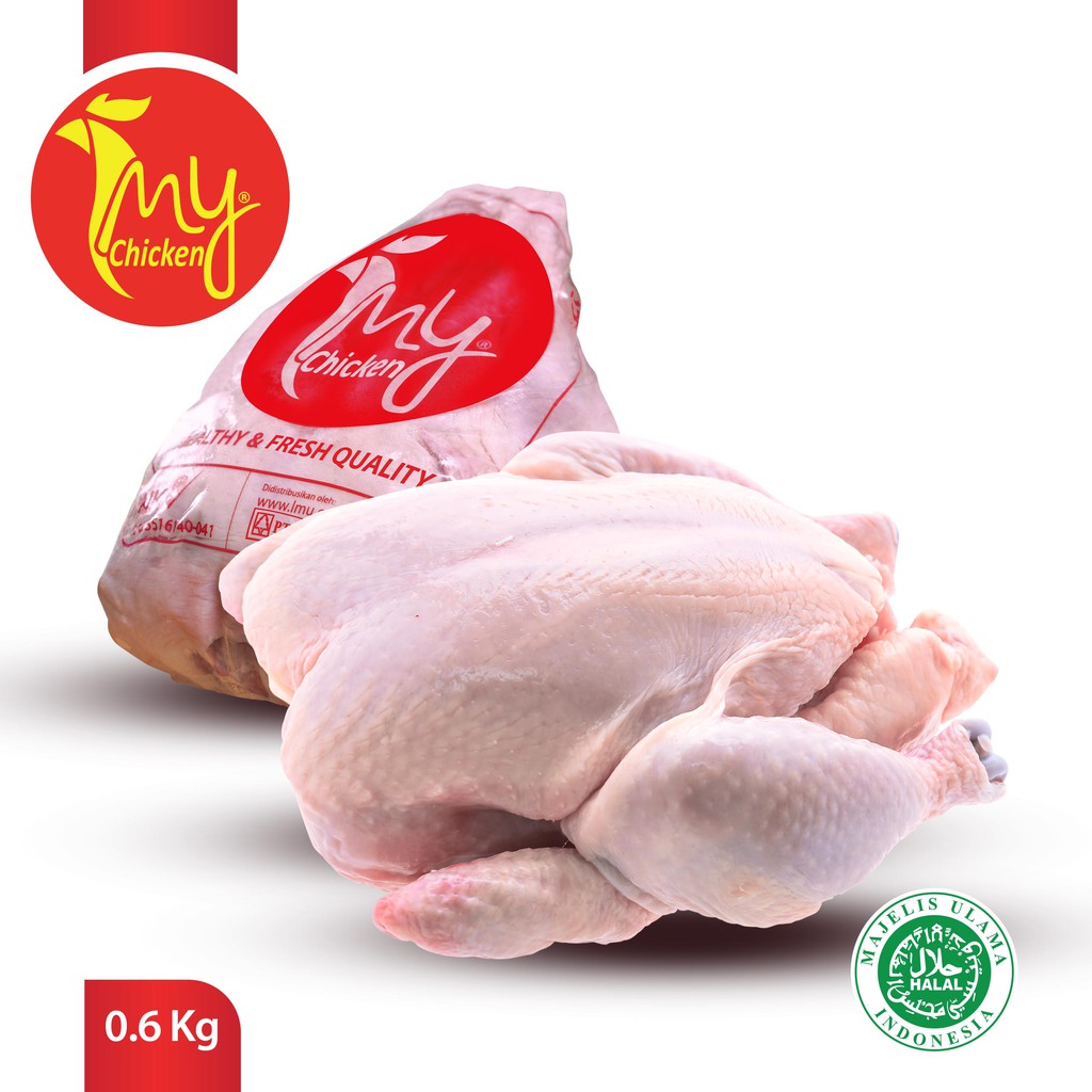 

My Chicken Ayam Karkas Broiler 0,6 kg