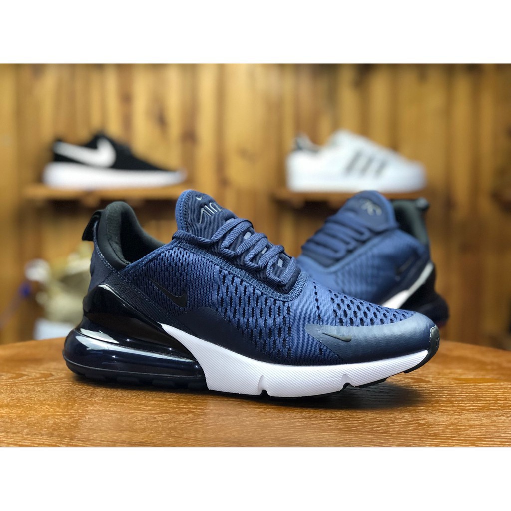 navy blue nike 270