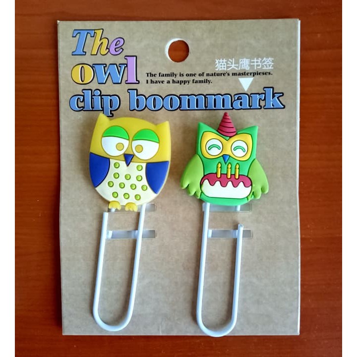 

Pembatas Buku / Bookmark Clip Unik & Keren! Murah