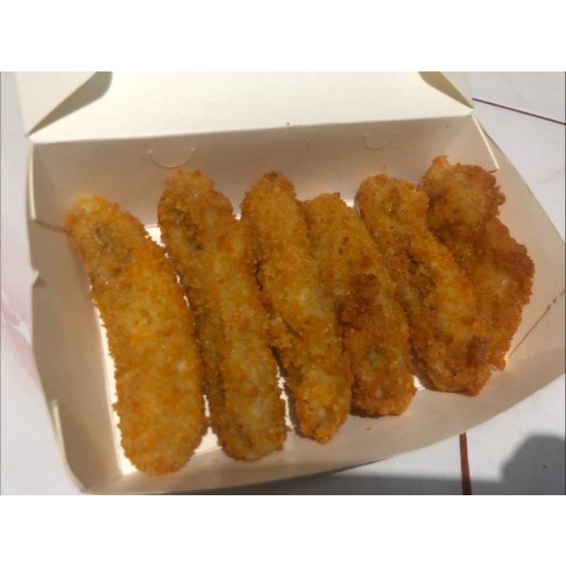 

Pisang Crispy Polos dan Aneka Topping Glaze