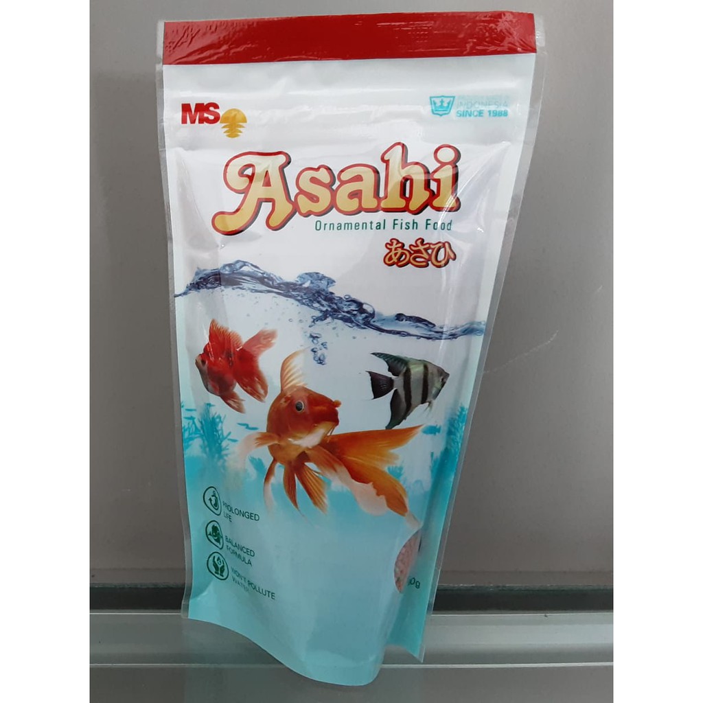 Asahi Pelet Ikan Hias - Mas Koki Koi Fish Food Aquarium