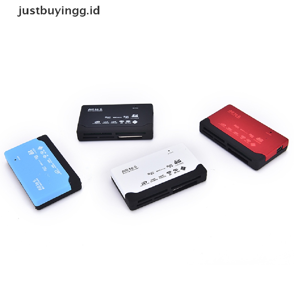 (Justbuyingg.Id) Card Reader Kartu Memori Eksternal All In One Mmc Xd Cf Ms Id