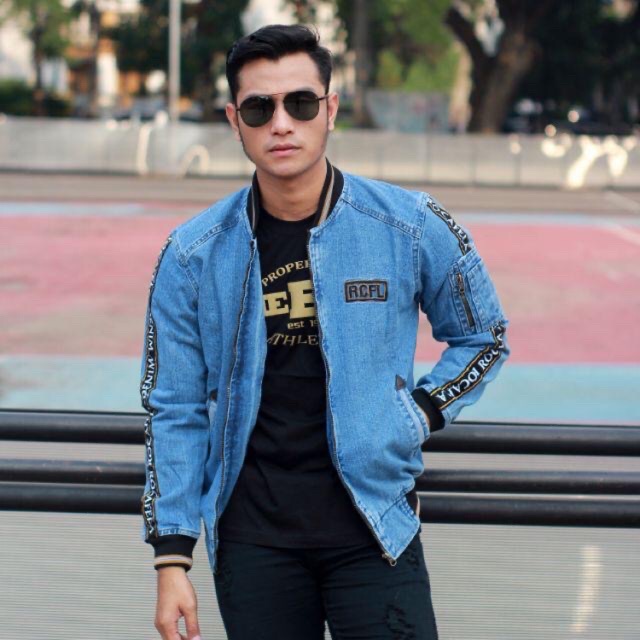 JAKET JEANS PITA BORDIR / JENS JAKET BOMBER