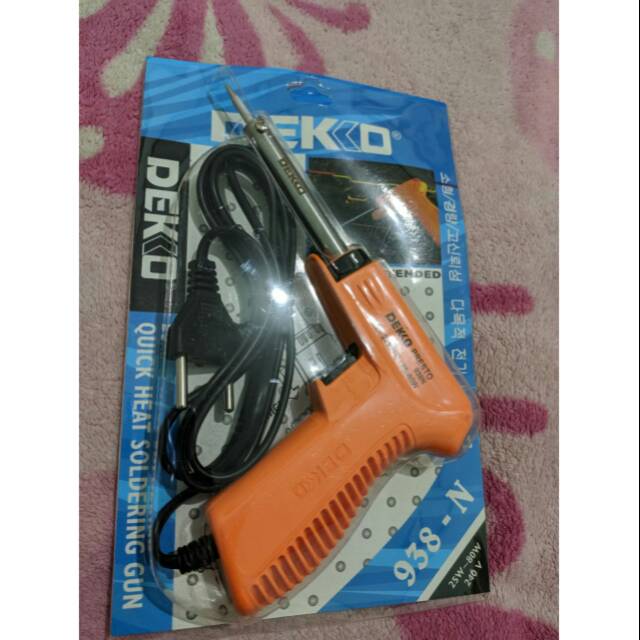 Solder tembak / solder listrik / soldering gun tipe 938N merk Deko Dekko