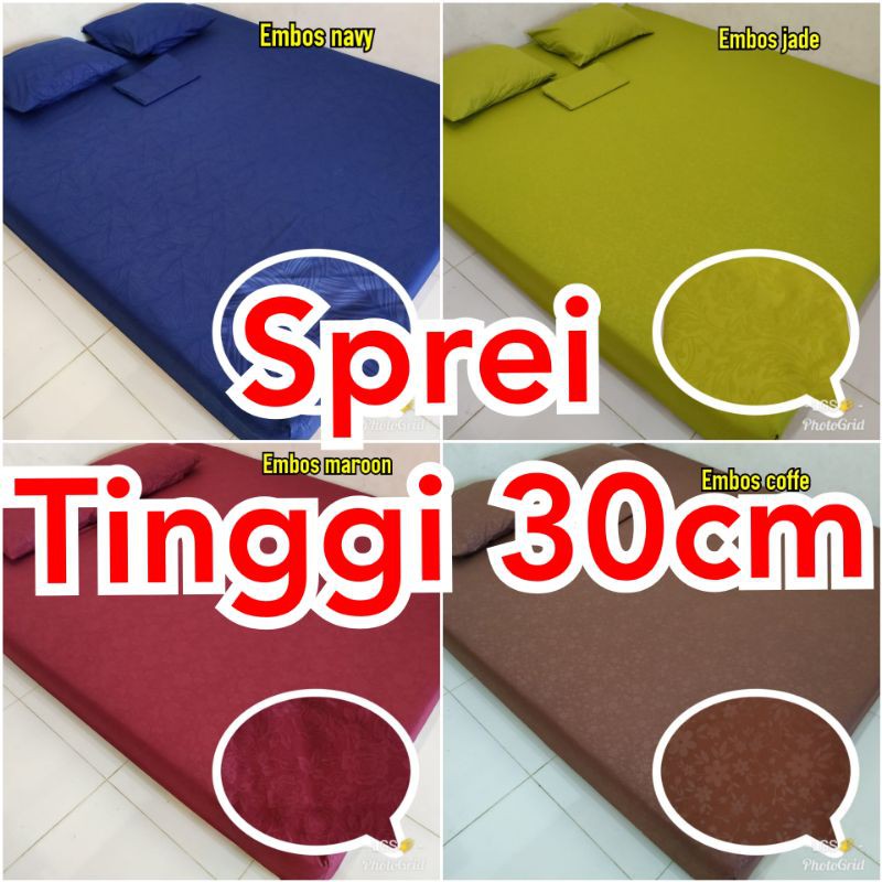 sprei extra king Grosir sprei  murah//tinggi 30cm