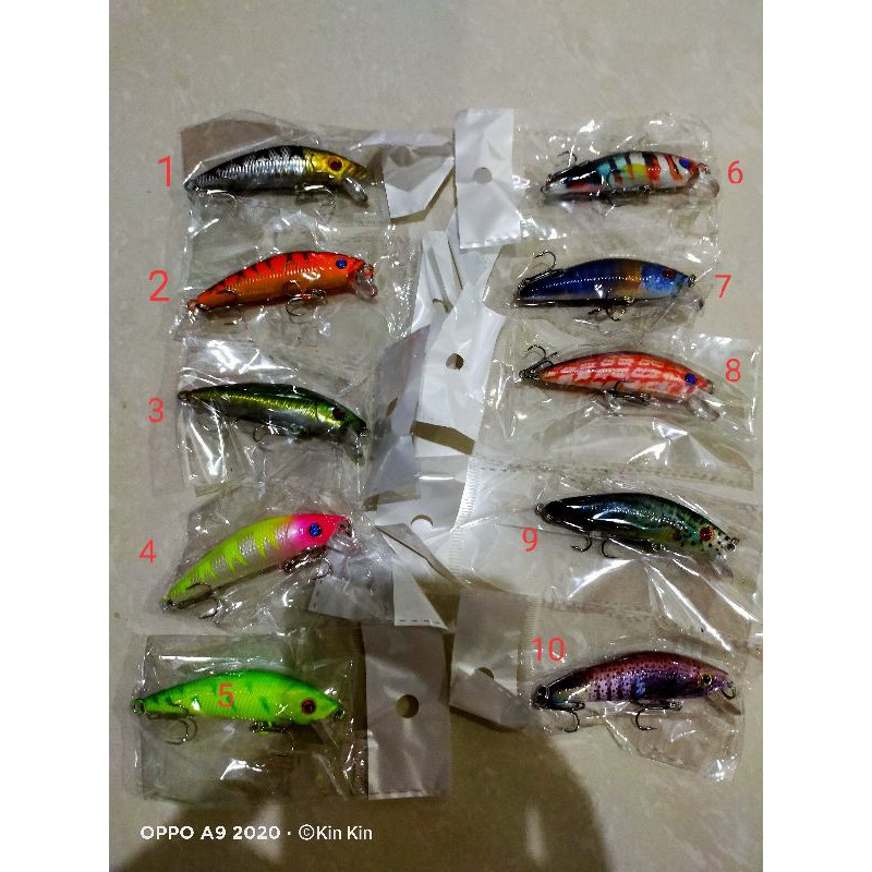 UMPAN MANCING MINNOW IKAN IKANAN