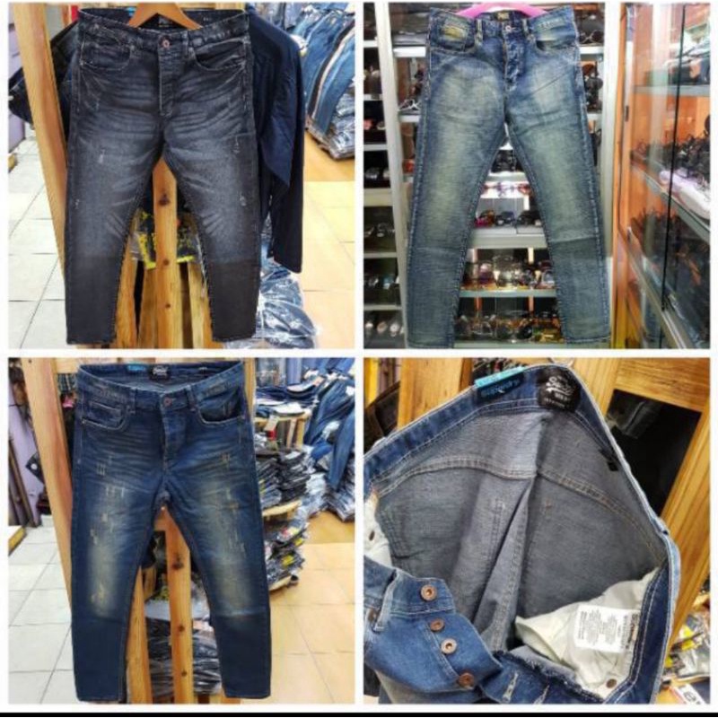 CELANA JEAN SUPERDRY DENIM SLIM