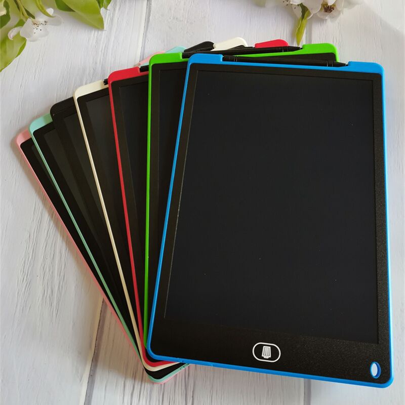 Alat Tulis LCD 8.5&quot; Writing Tablet Board Pad Drawing Magic Book Tab Untuk Anak Dan Dewasa-Papan Tulis Untuk Gambar Menghapus LCD