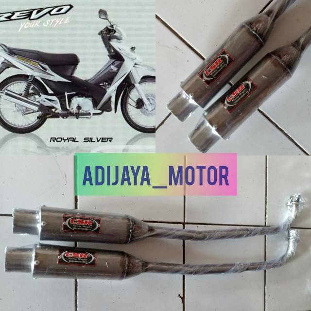 Knalpot Racing Drag CSR Honda Revo lama