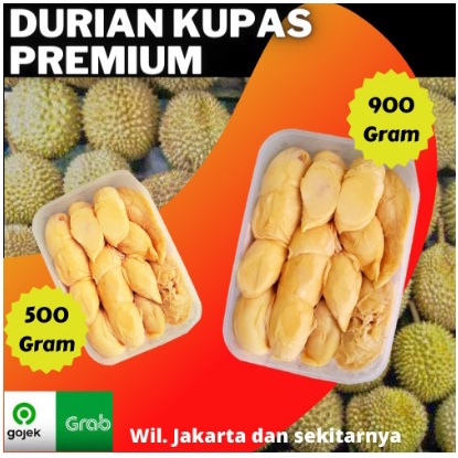 DURIAN MEDAN KUPAS 500 GRAM PREMIUM