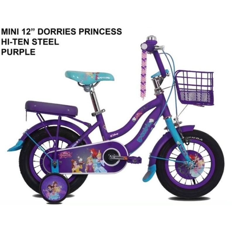 Sepeda Mini Anak Perempuan Pacific DORRIES TYPE PRINCESS 12 Garansi SNI-1