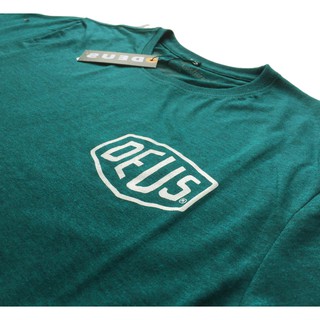  KAOS  TSHIRT DEUS  EX MACHINA CLASSIC UNISEX GREEN THREETONE 