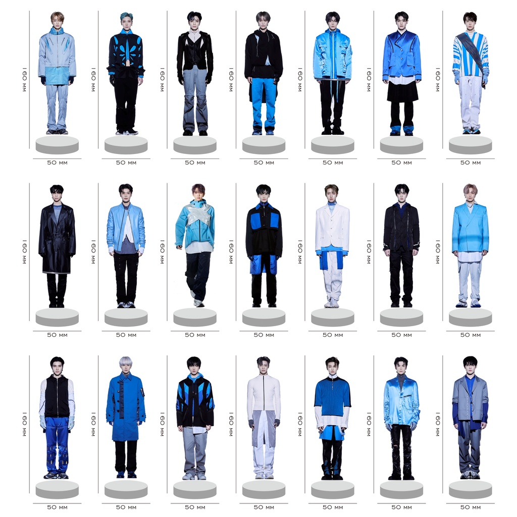 Stand Figure NCT Album Universe Standee Acrylic Nct Dream 127 Wayv kpop set