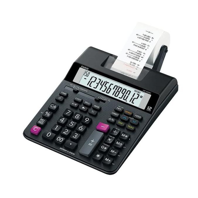

Casio HR 150 RC Kalkulator Print Struk / Casio HR 150 RC
