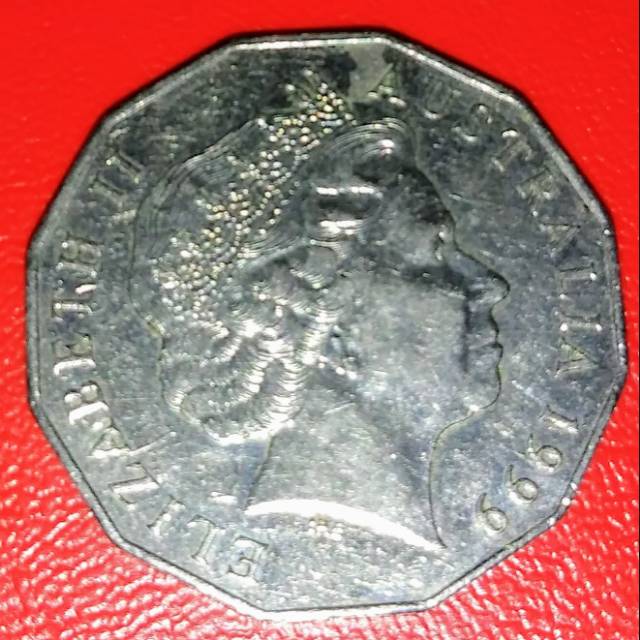 1999 Koin Australia 50 cent