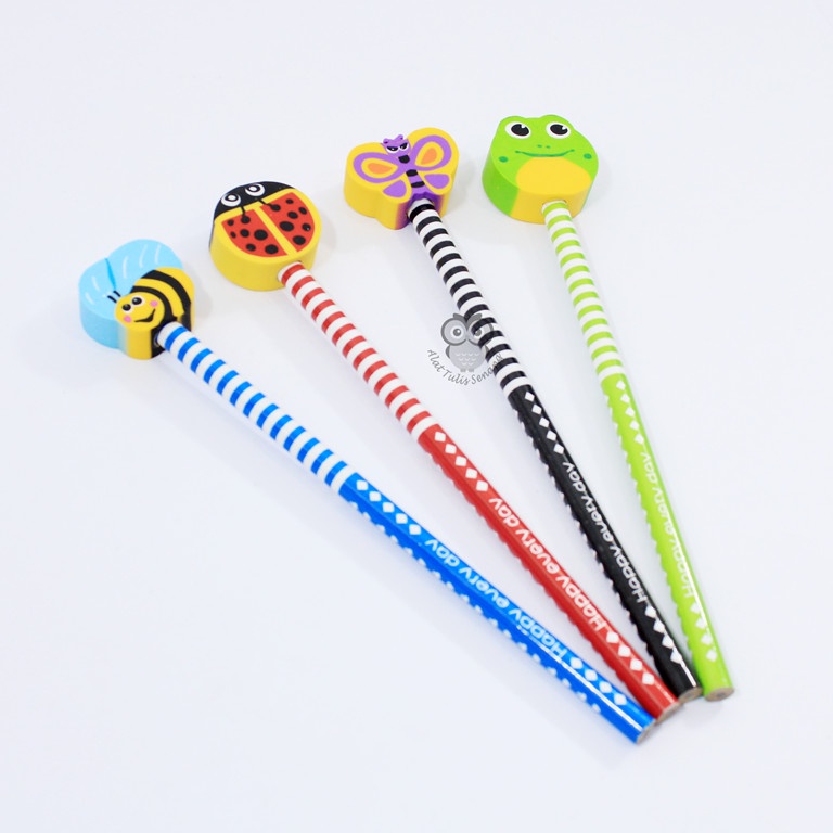 

pensil serut dan penghapus binatang dan kendaraan/ pensil serut kado/ pensil serut ulang tahun/ pensil murah/ pensil lucu/ pensil unik