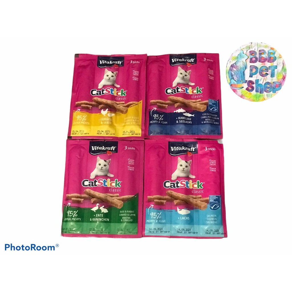 VITAKRAFT CAT STICK / SNACK KUCING/MAKANAN KUCING