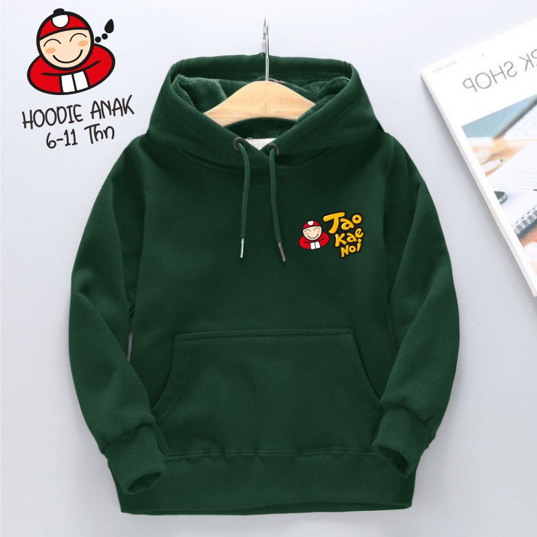 TAOKAENOI Sweater Hoodie Anak Laki-laki Perempuan 5-10 Tahun TERBARU TERLARIS