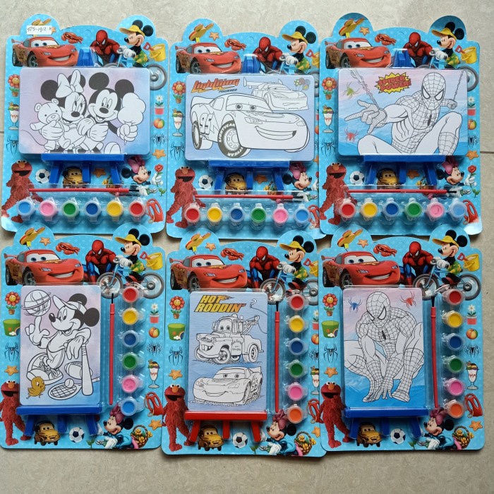 

Bergaransi Study Set Melukis Anak Kanvas / Art Set Anak Sale!!!