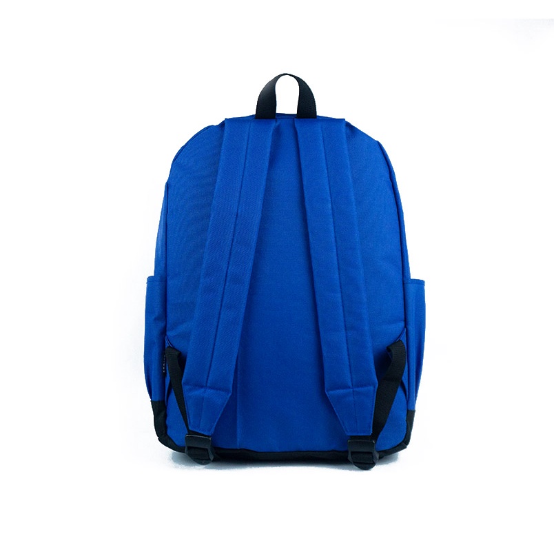 Tas Backpack Biru Hitam | Tas Pria | Tas Laptop | Tas Sekolah | Tas Punggung ADDICT Original