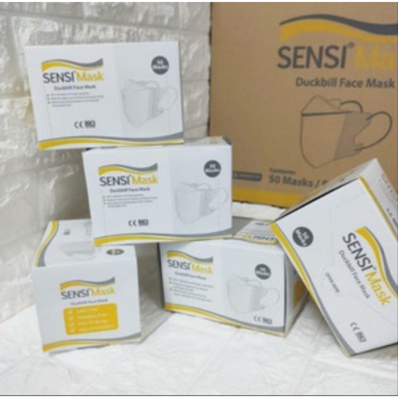 MASKER SENSI DUCKBILL 1 BOX ISI 50 PCS